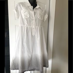 Kensie silk blend shirt dress